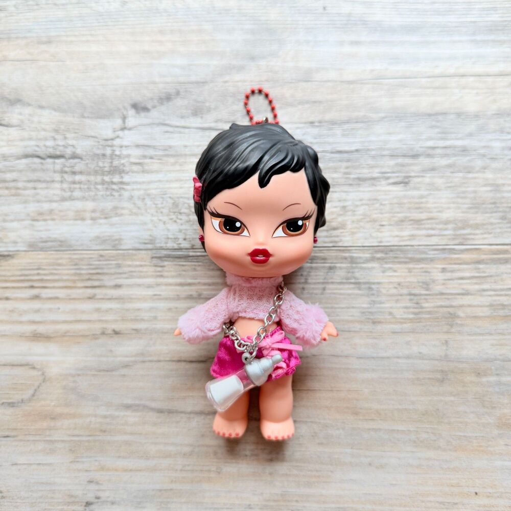 Bratz Babyz Jade Runwayz Doll Bag Charm Keychain Y2K Custom Purse Charm